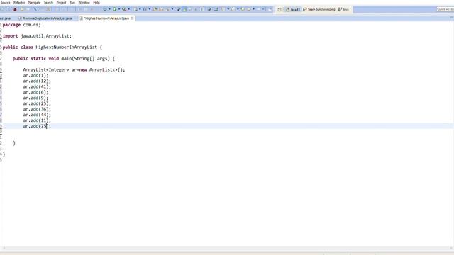 How to Find the Highest Number in the Arraylist in Java  - Intact Abode
