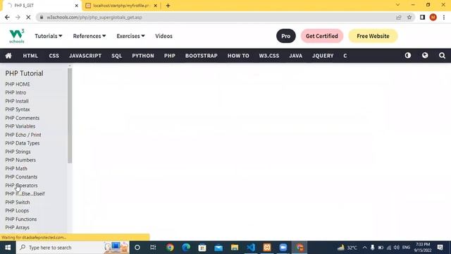 PHP Functions, PHP Super Global Variables, $_GET & $_POST Difference in (Hindi)