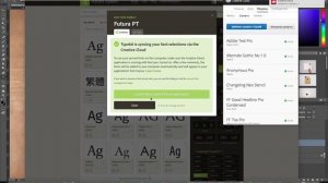 Работа со шрифтами Typekit в приложениях Adobe Creative Cloud