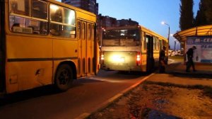 Автобусы Железногорска ( Ikarus 280, ЛиАЗ 5256 и МАРЗ 5277 )