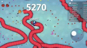 SNAKE.IO ? OMG ! INSTANTLY TELEPORTED TO EAT HUGE SCORE HERE ? BEST SLITHER EPIC BATTLE SNAKEIO GAM