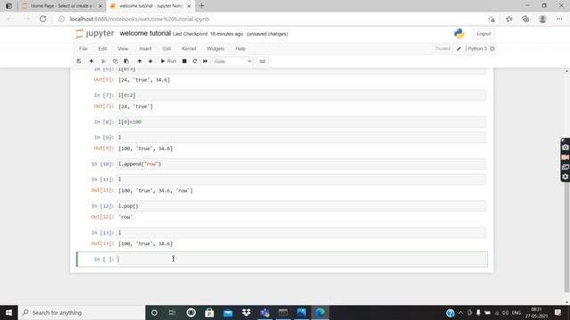 Python Tutorial - Python for Beginners [Full Course] | HINDI LANGUAGE|FULL part 8 DATA STRUC.. LIST