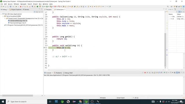 51- Java Dersleri : Kapsülleme Nedir & Nasıl Kullanılır | Eclipse | OOP смотреть онлайн