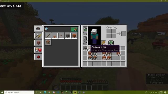 [PB] Minecraft Java Edition Random Seed Glitchless 1.14 in 31:28 смотреть онлайн