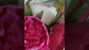 пион из фоамирана