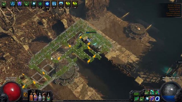 Path of Exile - Endgame Labyrinth full key set run with Blade Vortex смотреть онлайн