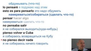 Испанский язык.36 и 6 самых нужных испанских глаголов. Глагол PENSAR : значения, применения и фразы
