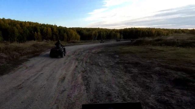 Покатушки квадроциклы Тюмень с. Луговое осень 2021 часть 1