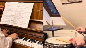 И.Парфенов «Кукольный марш» учебный показ (м.барабан и ф-но)