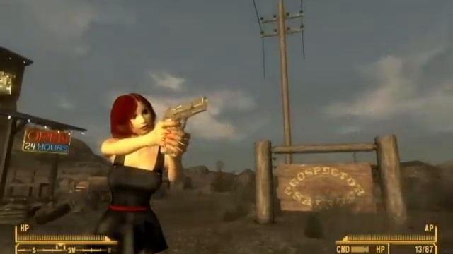 Fallout New Vegas Character and Weather Mod смотреть онлайн