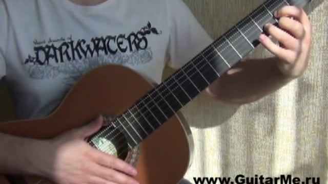 МЕЛОДИЯ NOKIA TUNE для двух Гитар - видео урок 2/2. GuitarMe School | Александр Чуйко