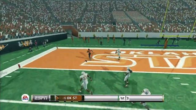 NCAA Football 13 Gameplay - No Stopping Barry