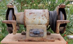 Точильный станок реставрация