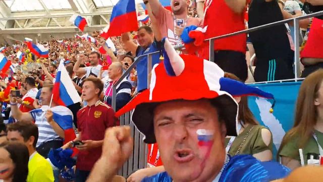 Россия Испания ЧМ 2018. Как мы на футбол сходили. смотреть онлайн