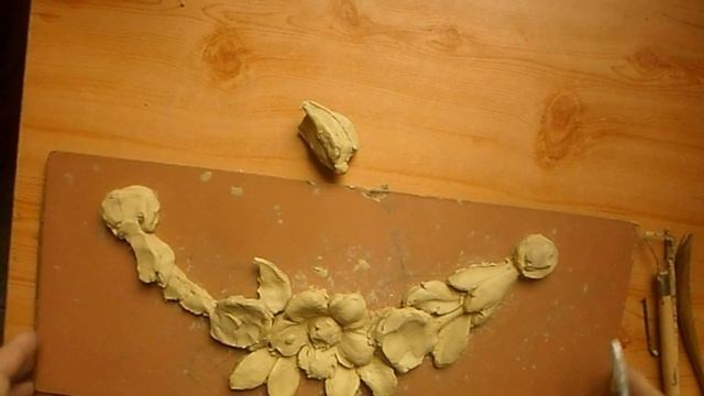 Лепка из пластилина. Изготовления модели для отливки декора из гипса смотреть онлайн