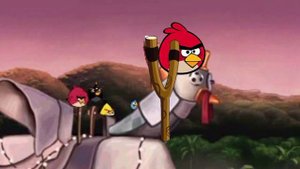 птицы в рио против Найджела (2 часть) angry birds анимация