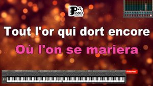 CES DIAMANTS LÀ NOTRE DAME DE PARIS KARAOKE LYRICS VERSION PSR S975