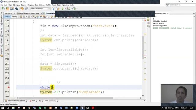 Java Programming Unit 07 IO Programming смотреть онлайн