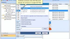 How to Export Outlook Contacts to vCard, CSV & WAB