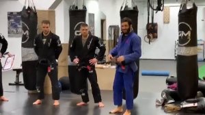 Аттестация на чёрный пояс Риада Джамалбекова