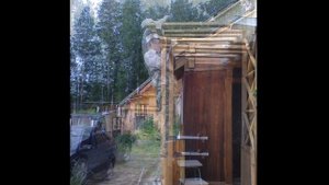 Меняем крышу на садовом домике