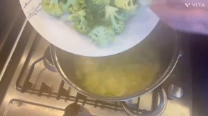 Broccoli & Stilton soup/Суп из брокколи и сыра Стилтон