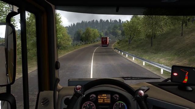 [Grand Utopia]ETS2 v1.36[DX11] job from Pontiac(F) to Iliffe(F). смотреть онлайн