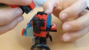 Лего машинка робот трансформер - Lego car robot Transformer