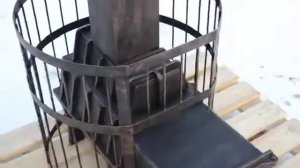 Печь чугунная банная Кудесница 14 Монолит