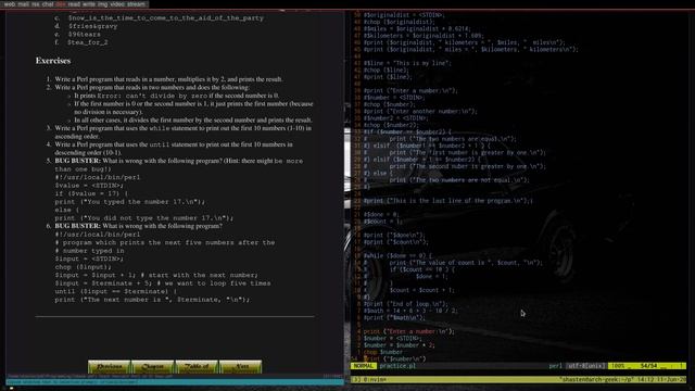 Estoy Aprendiendo El Lenguaje De Programación Perl смотреть онлайн