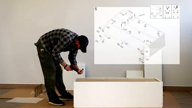 Camelia 3D 54" Sideboard Assembly смотреть онлайн