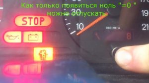 Сброс межсервисного интервала