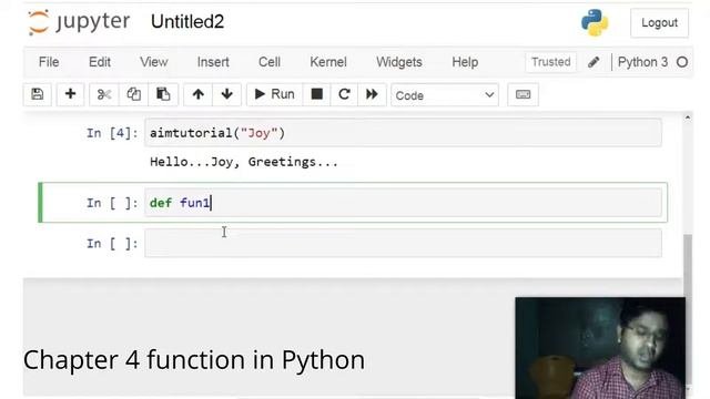 Chapter 4: Function In Python: Python Full Course