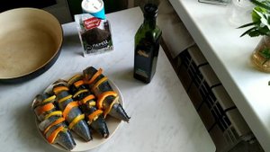 Скумбрия на сковороде!