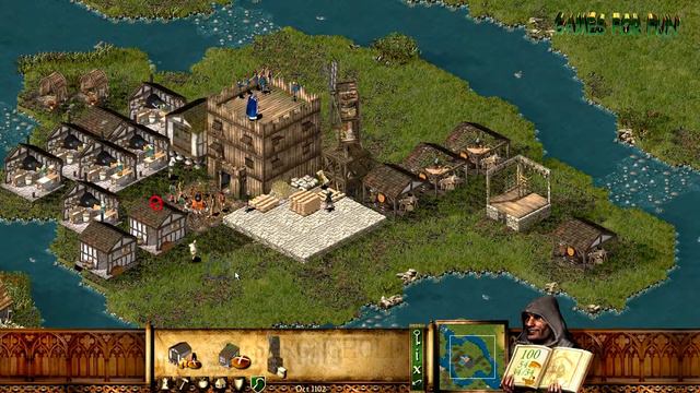 Stronghold HD gameplay - mission 5 military campaign walkthrough смотреть онлайн