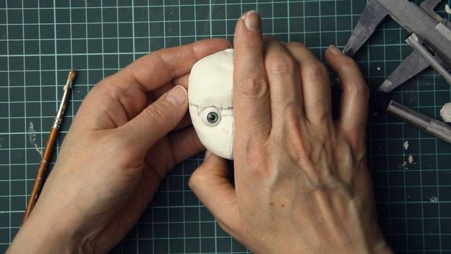 Как вставить глазки кукле? смотреть онлайн