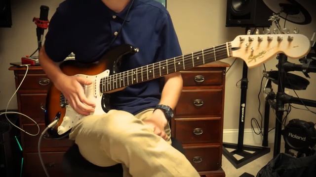 Beautiful Sound from a Fender Squier and some Plugins смотреть онлайн