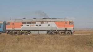 ТЭП70-0356 с пассажирским поездом Симферополь - Москва.