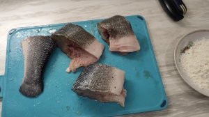 Сибас по простому/ обалденная рыба.??