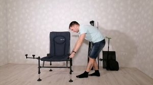 Обзор кресла Cuzo F2 Method для фидерной рыбалки.