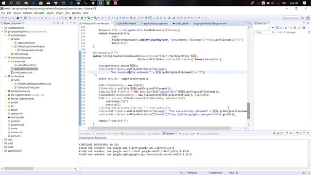Ứng dung java đơn giản upload file lên google driver spring смотреть онлайн