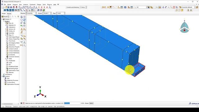 ABAQUS Tutorial RC Beam under 4 Point Bending test смотреть онлайн