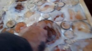 Столешница из срезов и клей ПВА