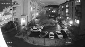 Пример ночного видео с Ip камеры  Hiwatch DS-I200(C) Video Footage of ip cam Hiwatch DS-I200(C)