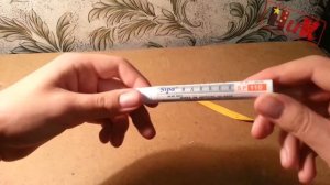 Белый маркер для резины Ништяки из Китая