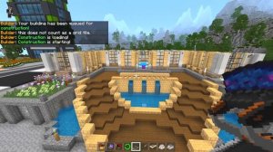 ? Построили город мечты в майнкрафт! Кабан и Добрый!