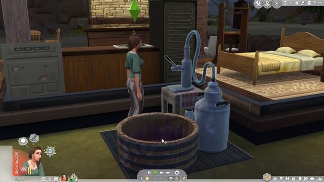 ? ОБЗОР The Sims 4: Конное ранчо | Изготовление нектара, Состязания, Ковбойский танец | ч.2