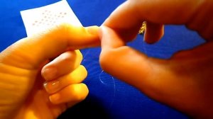 Простой Крестик из Бисера для Начинающих / Tutorial: Simple Cross from Beads for Beginners!