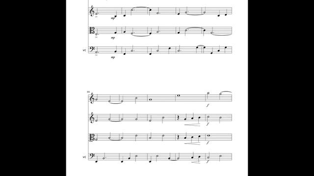 Theme from the Stationary Ark arranged for string quartet смотреть онлайн