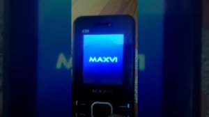 Обзор телефона maxvi